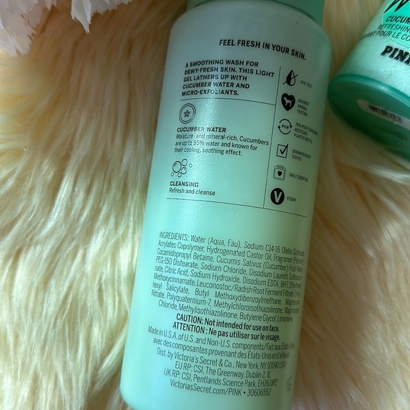 Pink Victoria’s Secret Cucumber Water Body Scrub And Lotion - Picture 6 of 6